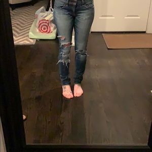 Rag and bone distressed jeans